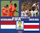 Hollanda - Kosta Rika, çeyrek finalde Brezilya 2014
